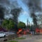 Russian airstrikes hit key Ukrainian cities
