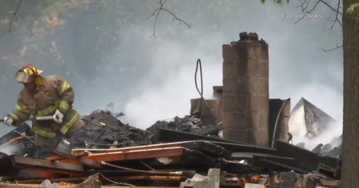 Explosion levels house in Lake Station, Indiana