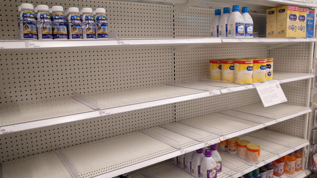 FILE PHOTO: Continuing nationwide shortages in infant and toddler formula 
