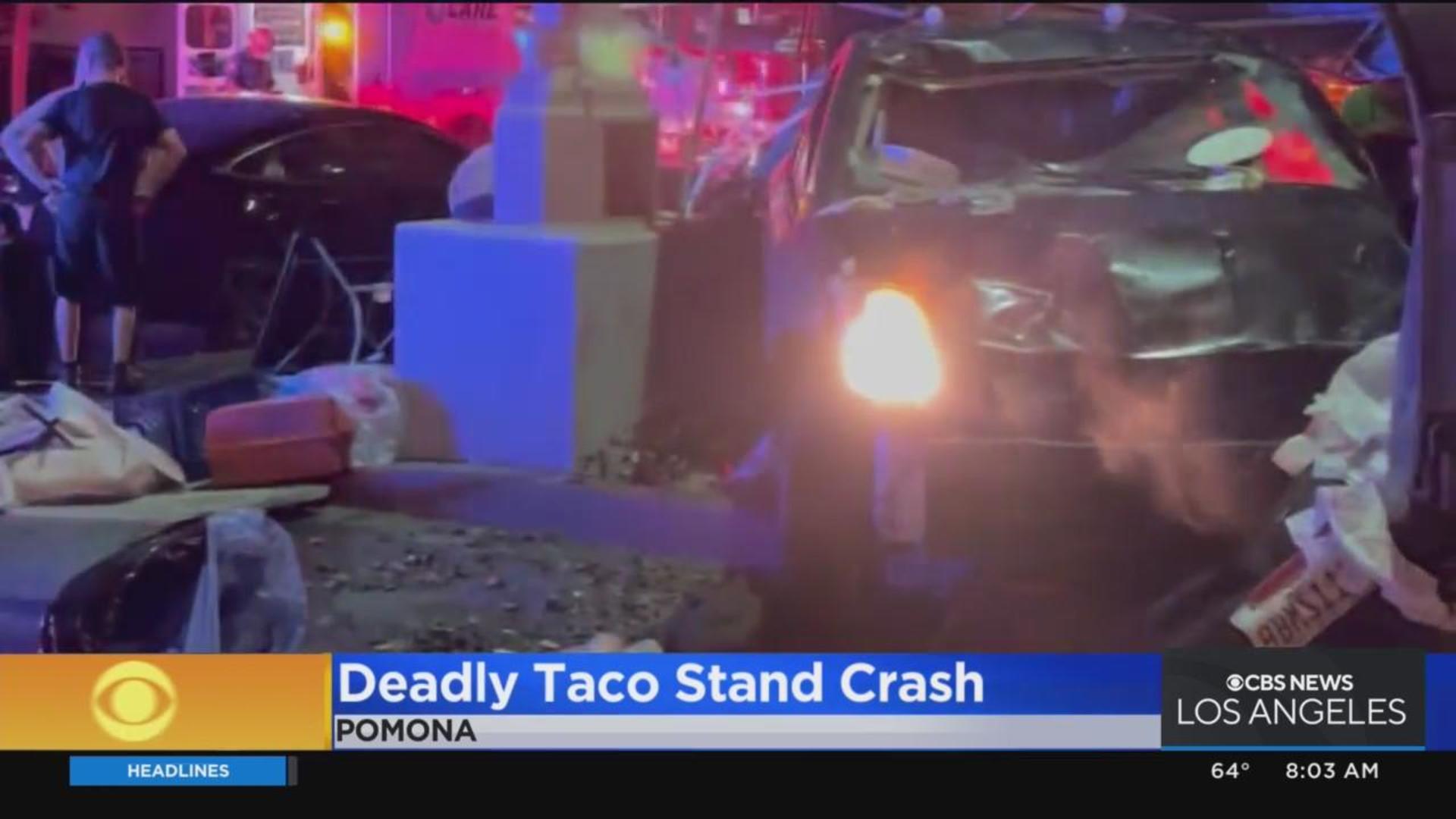 Suspect ditches car in deadly Pomona hit-and-run crash