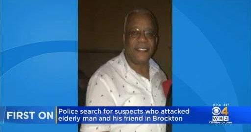 Police search for suspects who attacked elderly man and his friend in ...