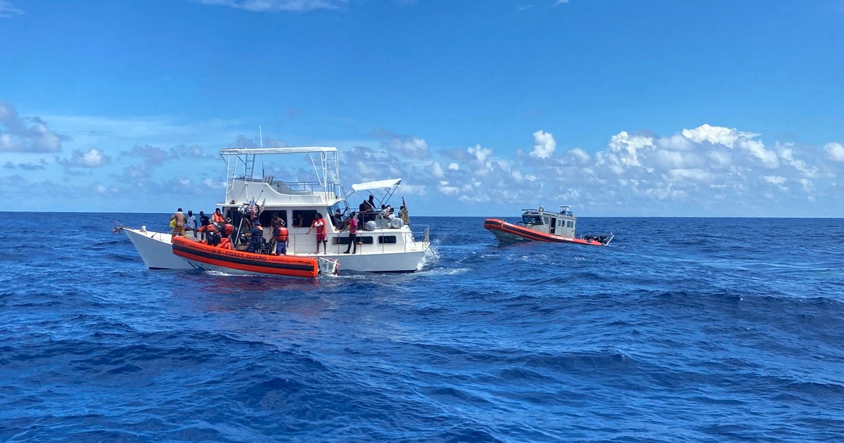 Nearly 100 rescued from boat off Florida coast had no food or water, Coast Guard says