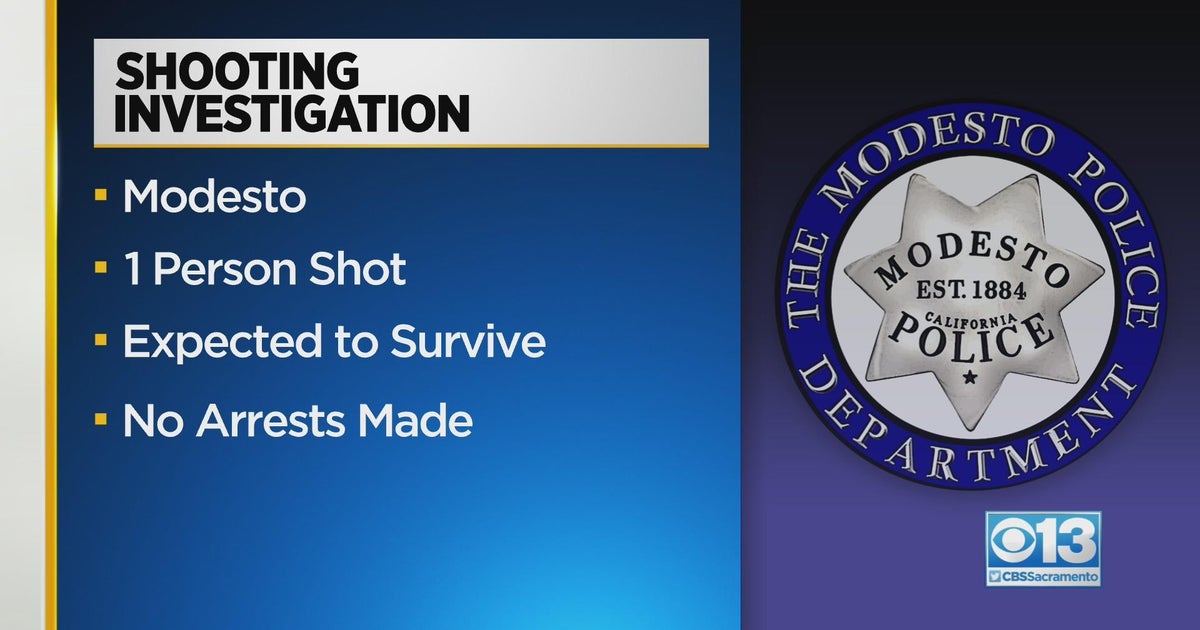 Search is on for a Modesto shooting suspect