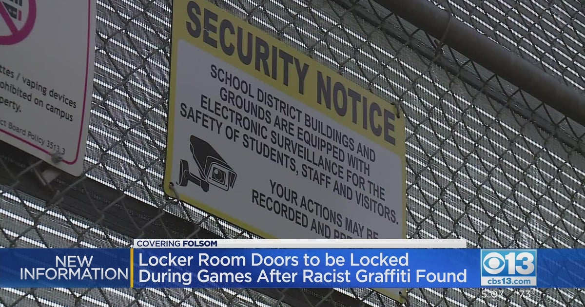 Locker room doors to be locked during games after racist graffiti was found
