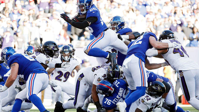 Baltimore Ravens v New York Giants 