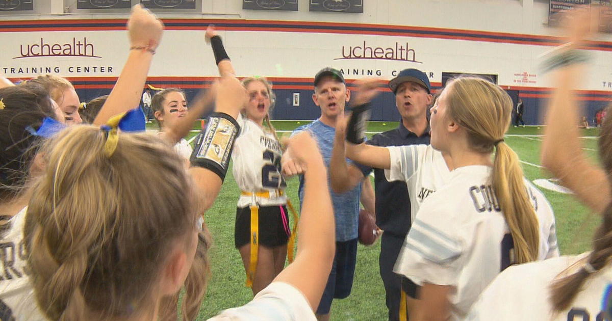 Broncos players, executives and staff take in inaugural Colorado Girls High  School Flag Football championship tournament