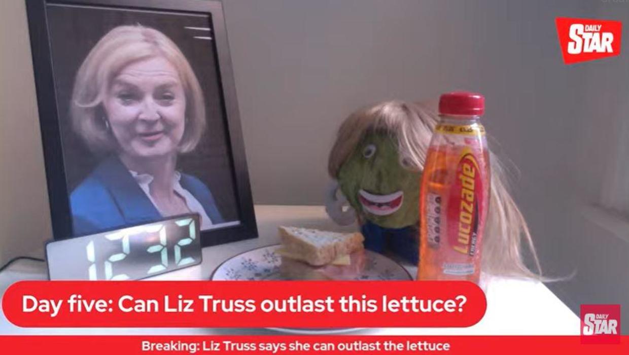 Uk Wonders If Embattled Prime Minister Liz Truss Can Even Outlast A Lettuce Cbs News 