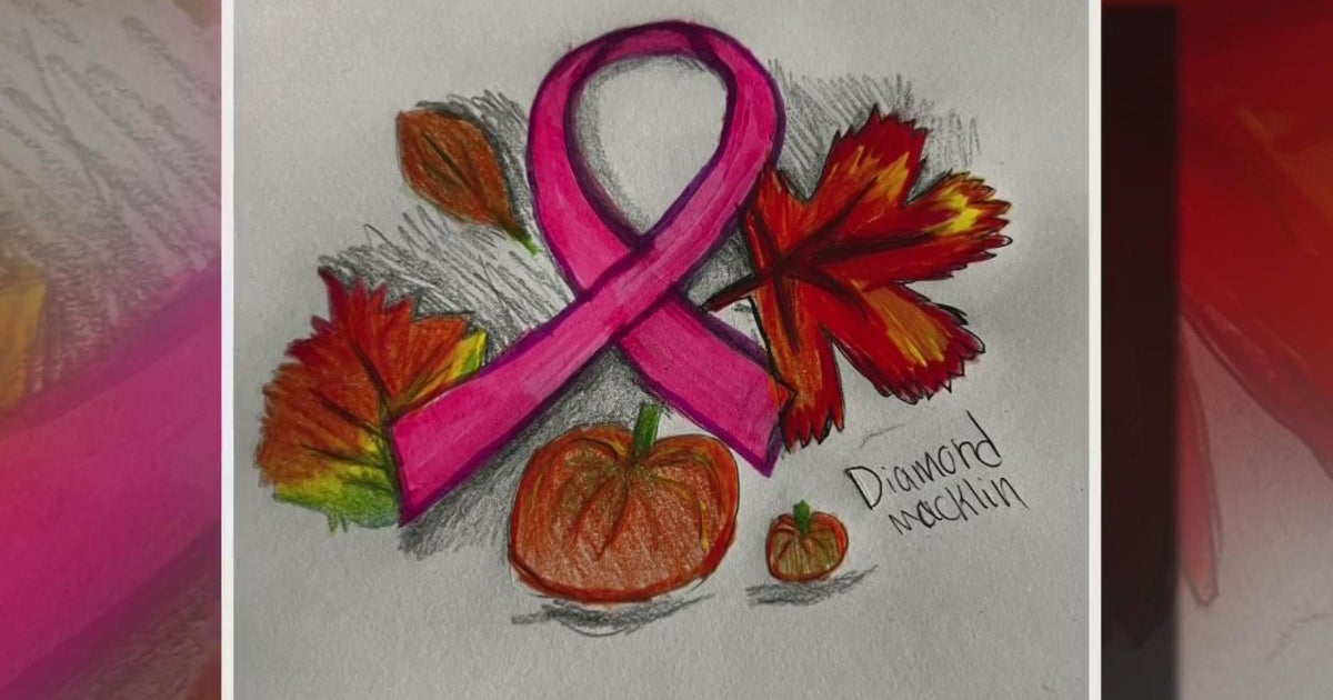Students at Hillcrest High School will create chalk art to raise awareness for breast cancer