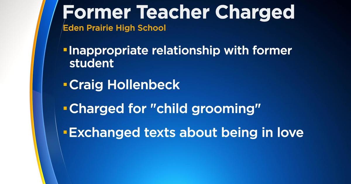 Charges: Fmr. Eden Prairie HS teacher had inappropriate relationship with  student - CBS Minnesota