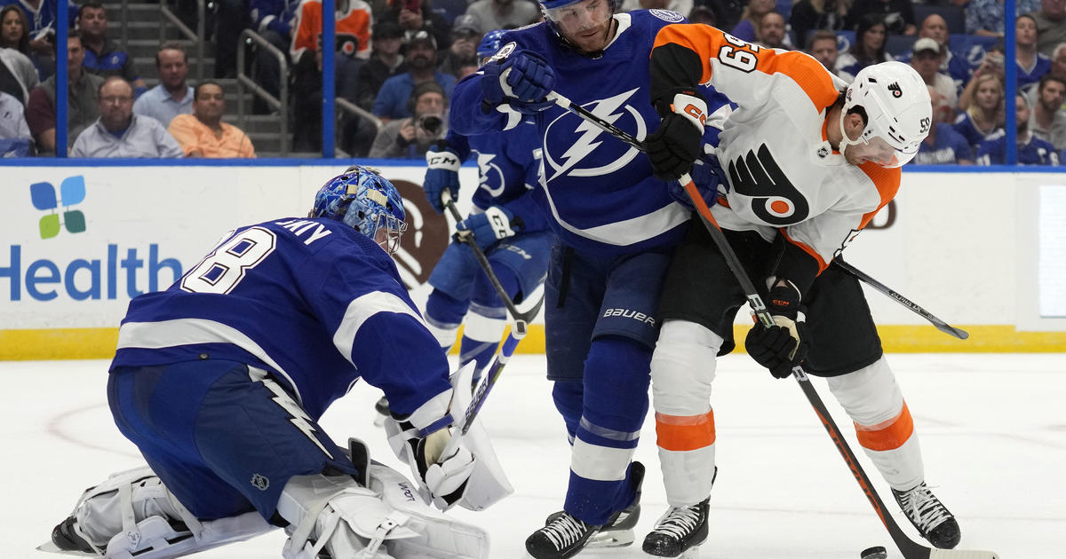 Tampa Bay Lightning 1-3 after loss to Philadelphia Flyers - CW Tampa