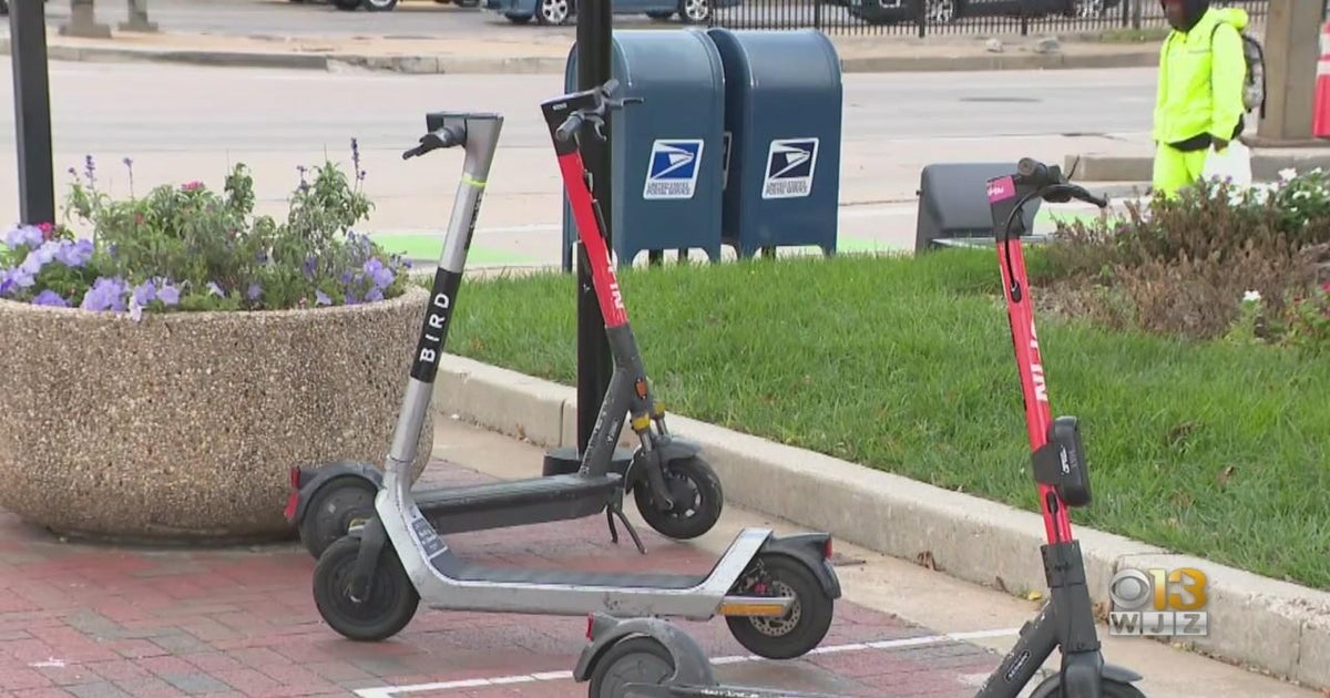 Scooters in the harbor prompt Baltimore City officials to create