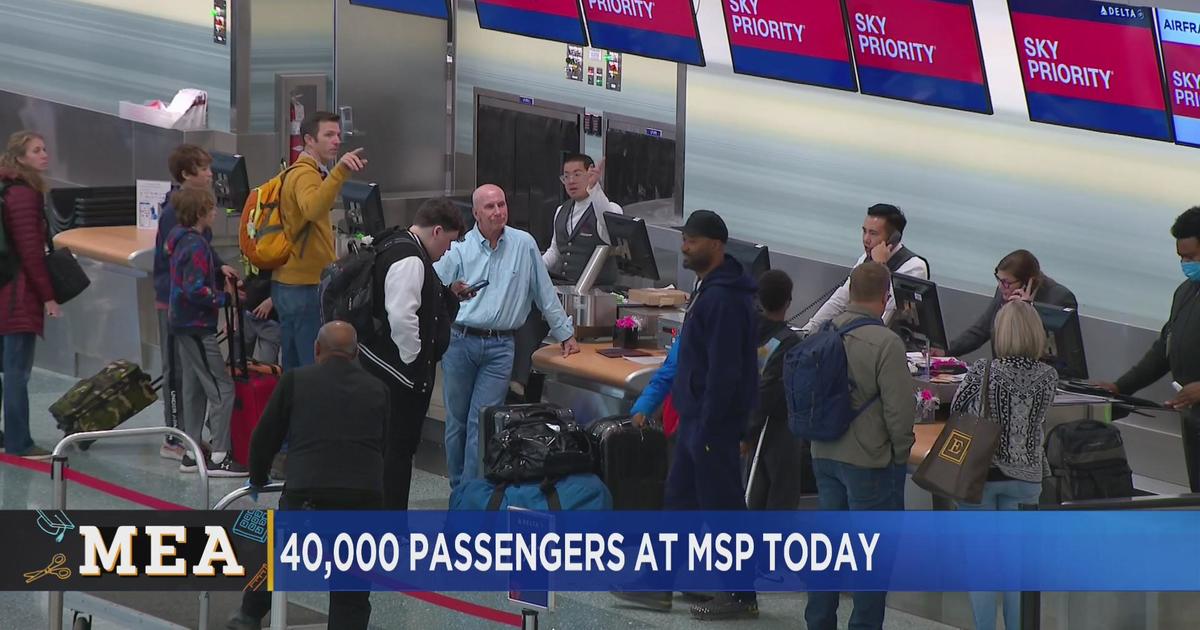 MSP Airport staffed up for busy MEA weekend CBS Minnesota