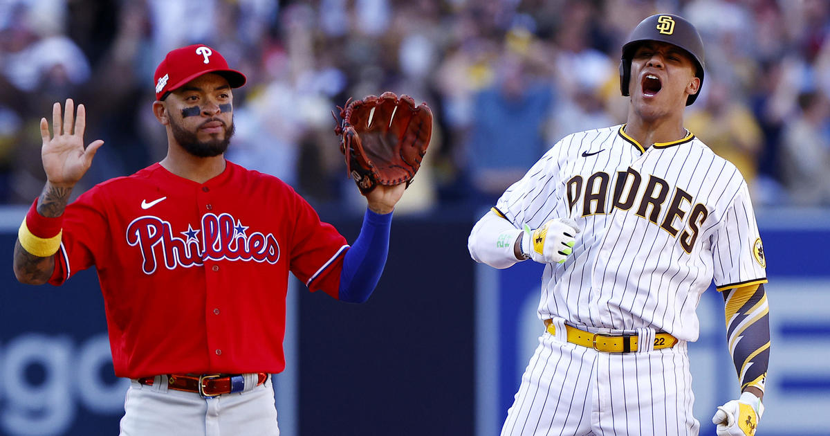 Phillies edge Padres to take 2-1 series lead in NLCS