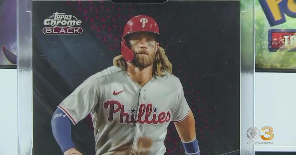 Phillies baseball cards flying out the door at store in Wayne - CBS  Philadelphia