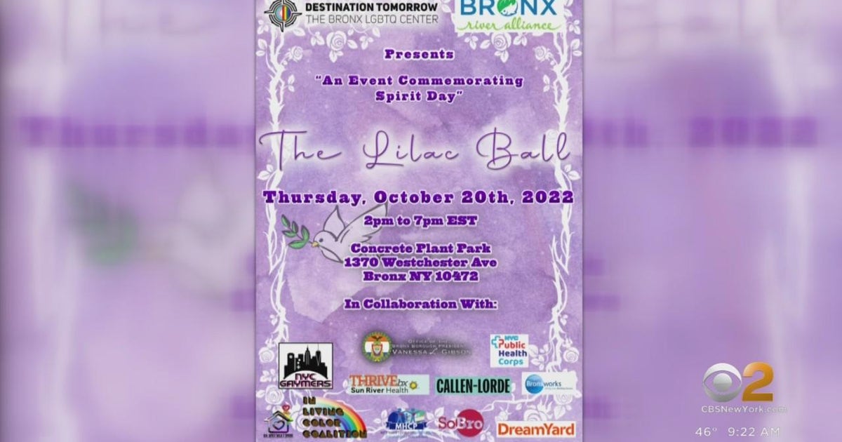 Wearing purple to celebrate Spirit Day CBS New York