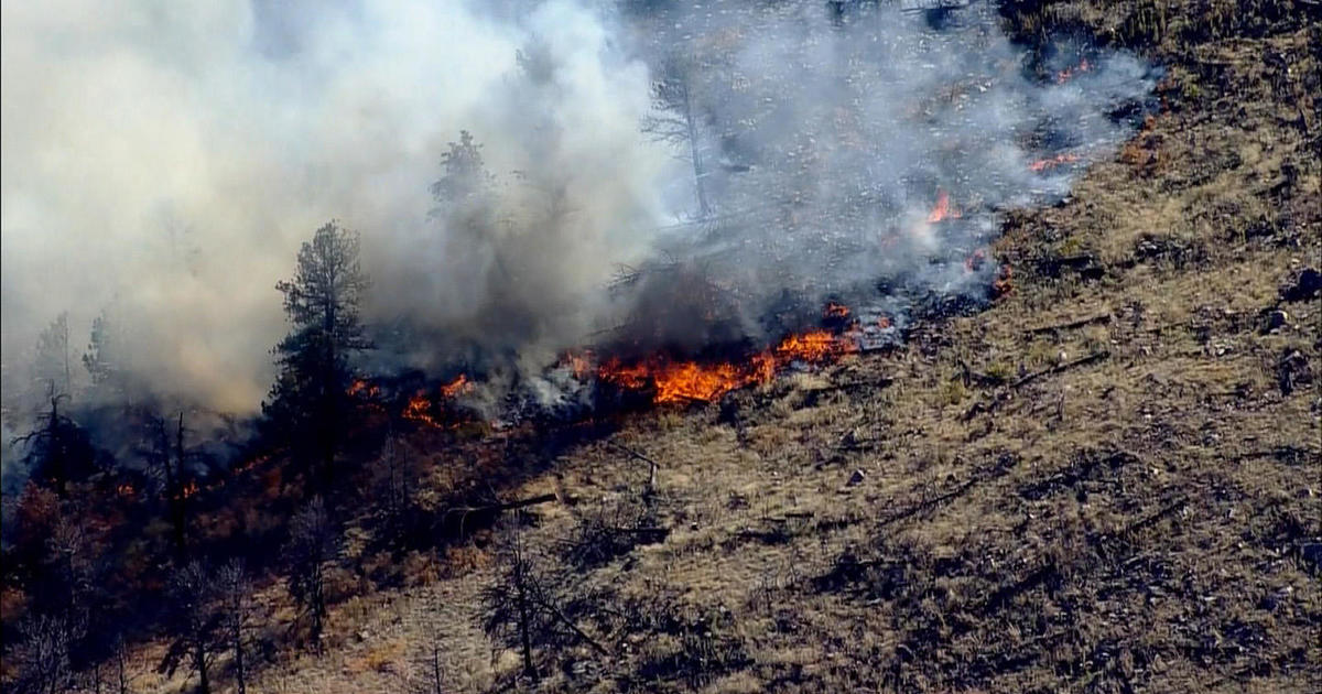 Firefighters quickly get small wildfire near homes contained in Boulder ...