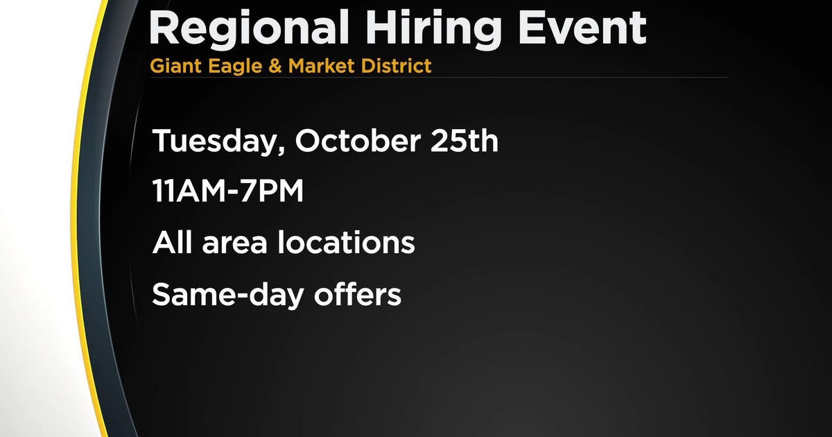 Giant Eagle Will Hold A Hiring Event This Week CBS Pittsburgh