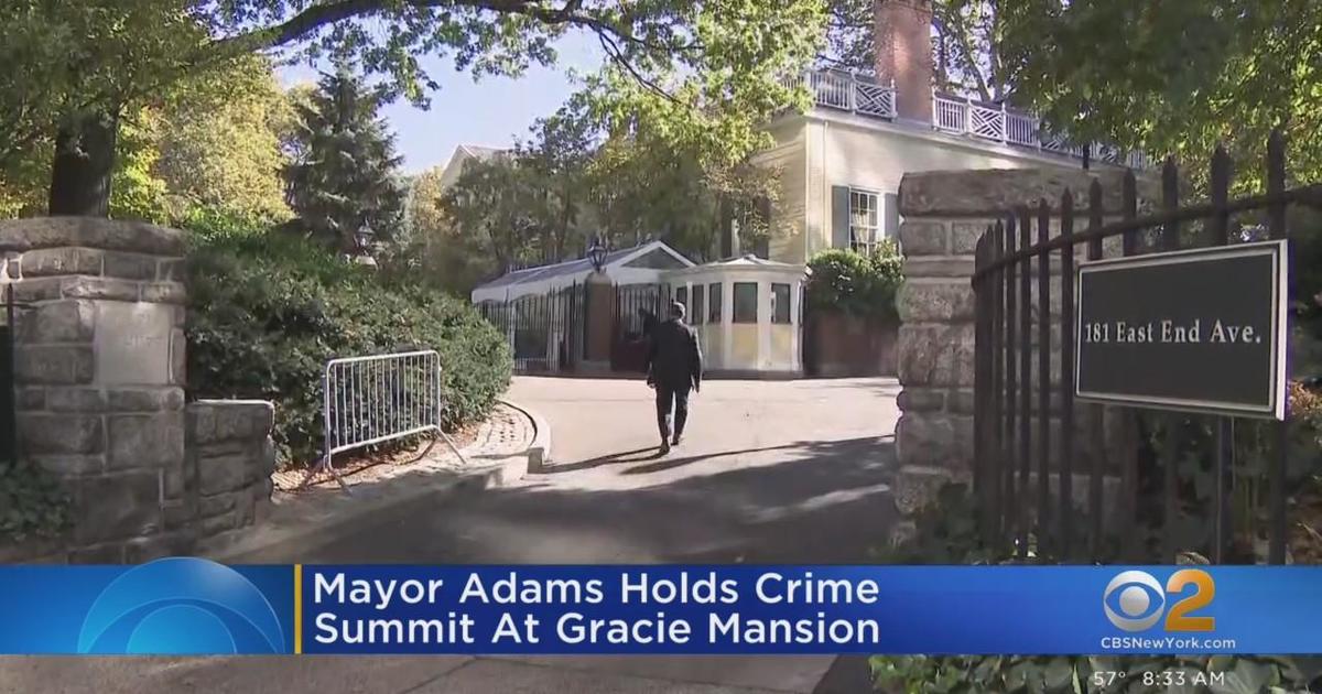 Day 2 Of Adams' Crime Summit At Gracie Mansion - CBS New York