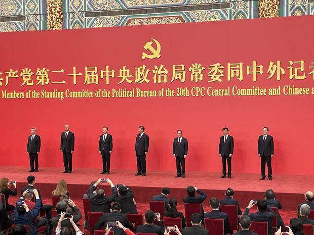 Chinaâs Xi proclaimed as party chief for historic 3rd time 
