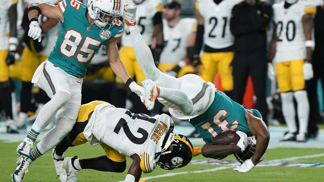 Steelers Dolphins Football 
