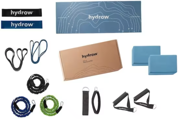 Hydrow On The Mat workout kit 