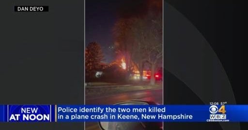 2 men killed in Keene, New Hampshire plane crash identified CBS Boston