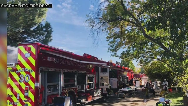 Sacramento Fire Department truck 
