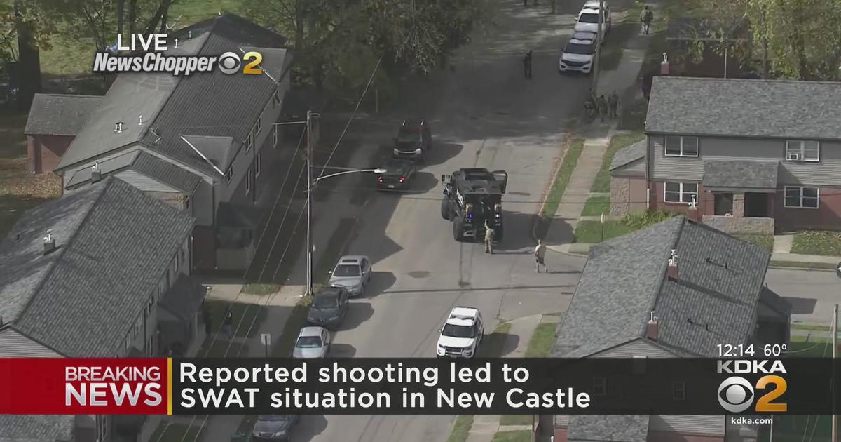 Reported shooting leads to SWAT situation in New Castle - CBS Pittsburgh