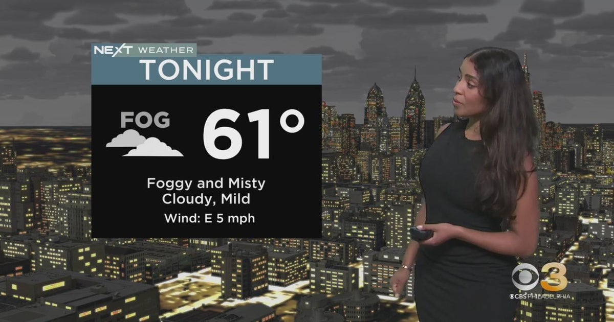 NEXT Weather: When sun returns - CBS Philadelphia