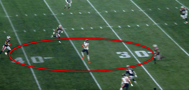 Equanimeous St. Brown, wide open 