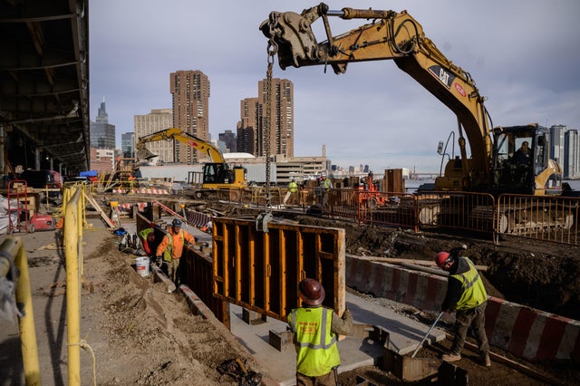 Lower Manhattan storm resiliency project 