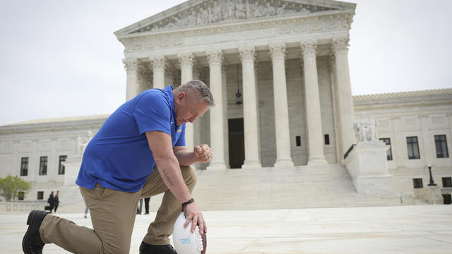 Christians Gather At Supreme Court To Pray As Bremerton Case Is Heard 