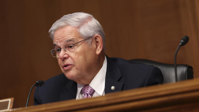 U.S. Sen. Bob Menendez (D-NJ) questions Securities and Exchange Commission (SEC) Chair Gary Gensler as he testifies before the Senate Banking, Housing, and Urban Affairs Committee, on Capitol Hill, September 15, 2022 in Washington, DC. 