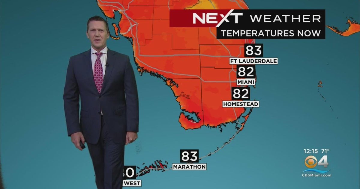 Miami Weather 10/26/2022 12PM - CBS Miami