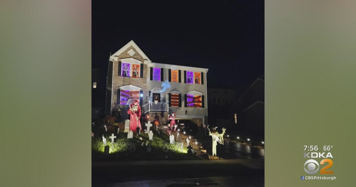 Hopewell Township family wins award for Halloween decorations CBS