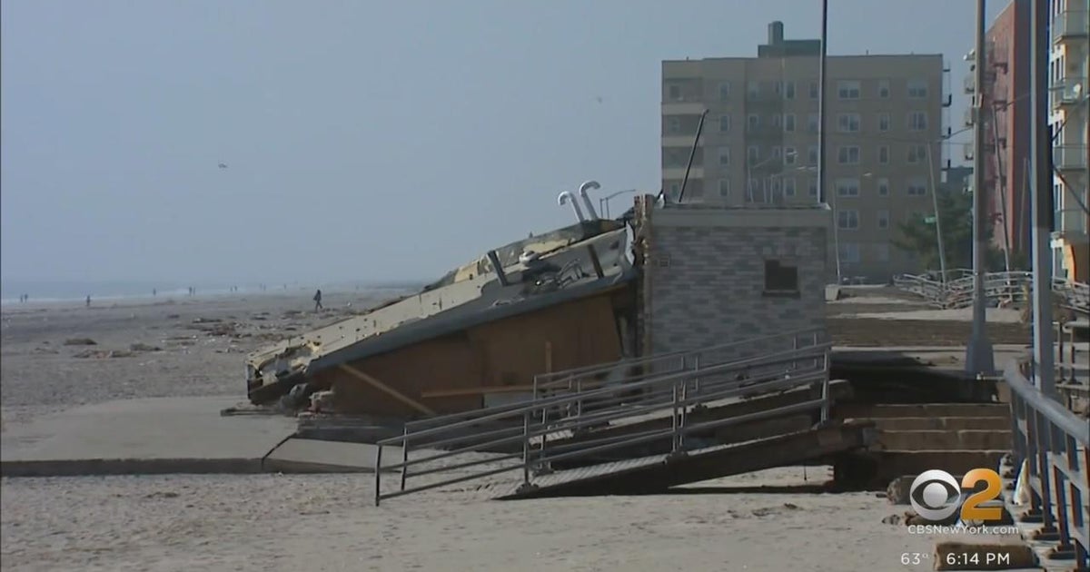 Rebuilding the Rockaways 10 years after Superstorm Sandy CBS New York