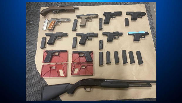 Guns seized during Berkeley fatal shooting arrests 