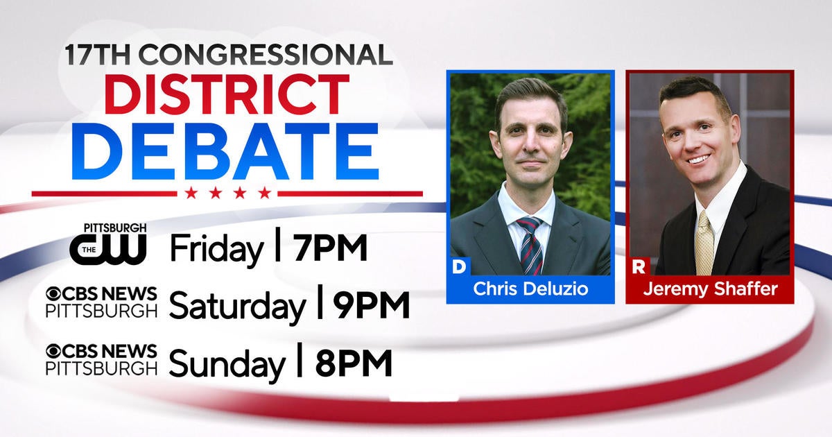 KDKA Hosts 17th Congressional District Debate - CBS Pittsburgh