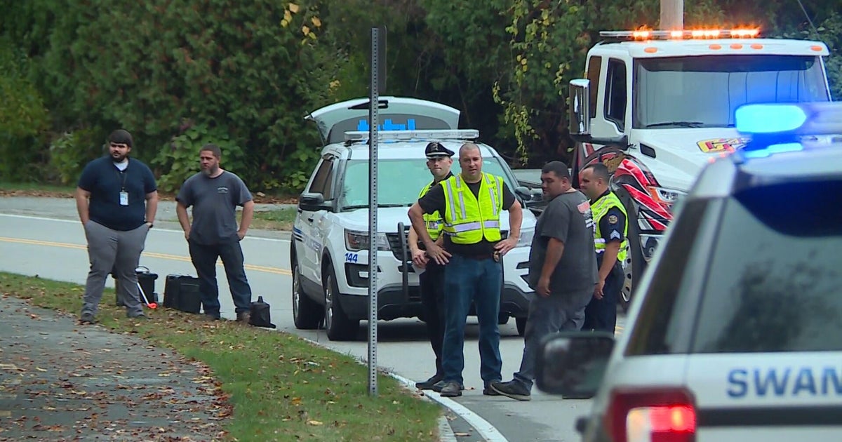 12yearold hurt in Swansea car crash CBS Boston