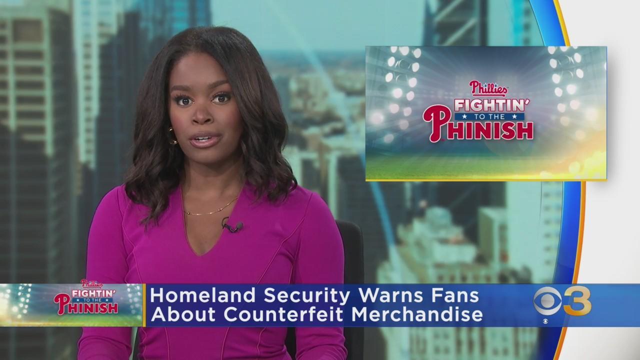 Warning issued for fake Phillies World series merch, tickets - CBS  Philadelphia