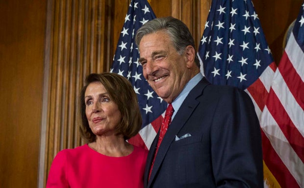 House Speaker Nancy Pelosi and hubby  Paul Pelosi 