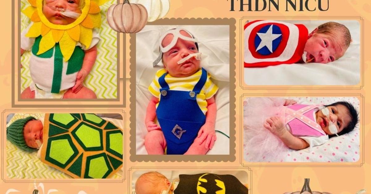 BSA Health System nurses dress NICU babies in handmade Halloween