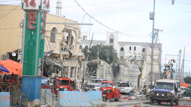 Somalia car bomb explosions 