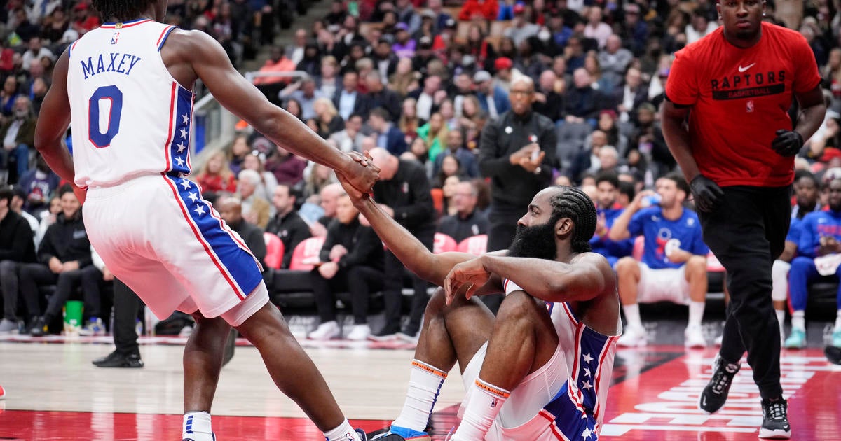 Maxey Has Career-high 44, Sixers Beat Raptors Without Embiid - CBS ...