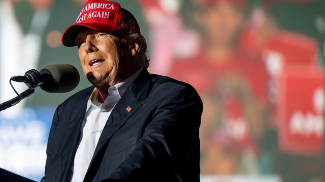 Former President Trump Holds Rally In Robstown, Texas 