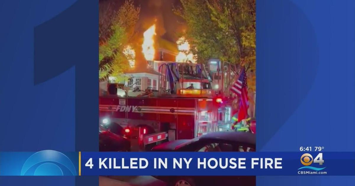 4 Killed In Bronx House Fire - Cbs Miami