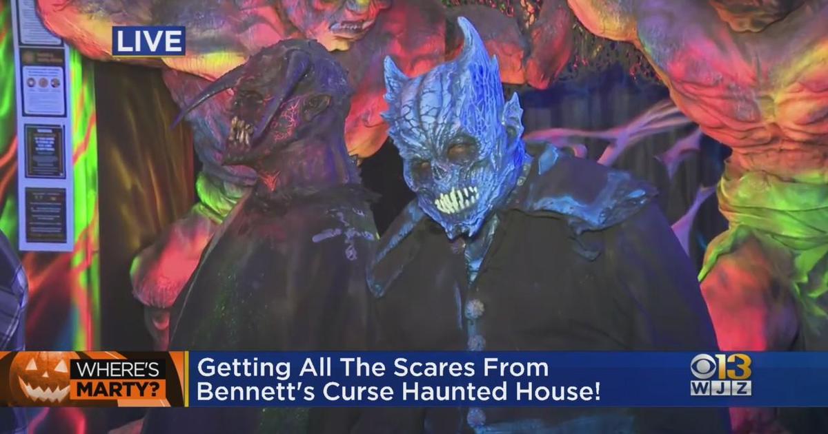 Wheres Marty Discussing The Massive Operation Of Bennetts Curse Haunted House Cbs Baltimore 