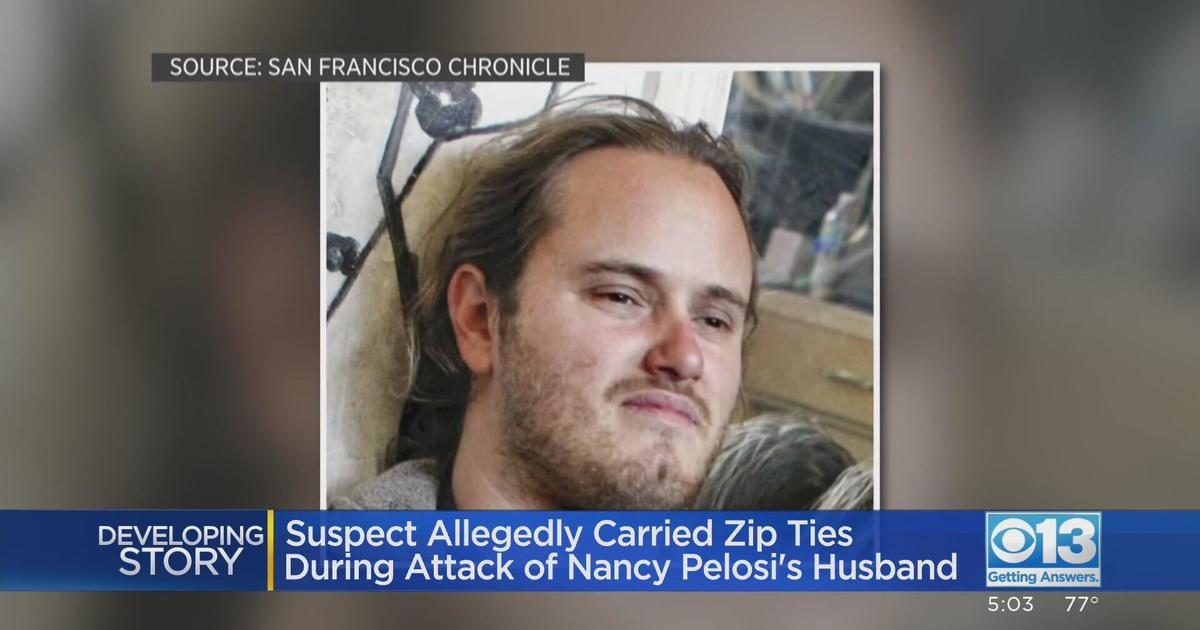 Suspect in attack of Nancy Pelosi's husband allegedly had zip ties ...