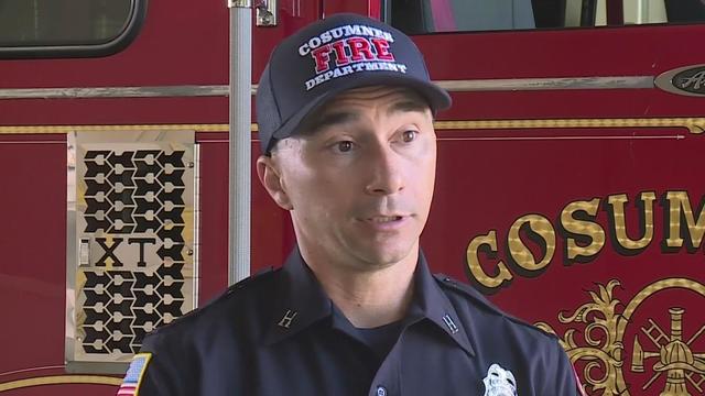 Cosumnes Fire Department Fire Captain Eric Williamson 