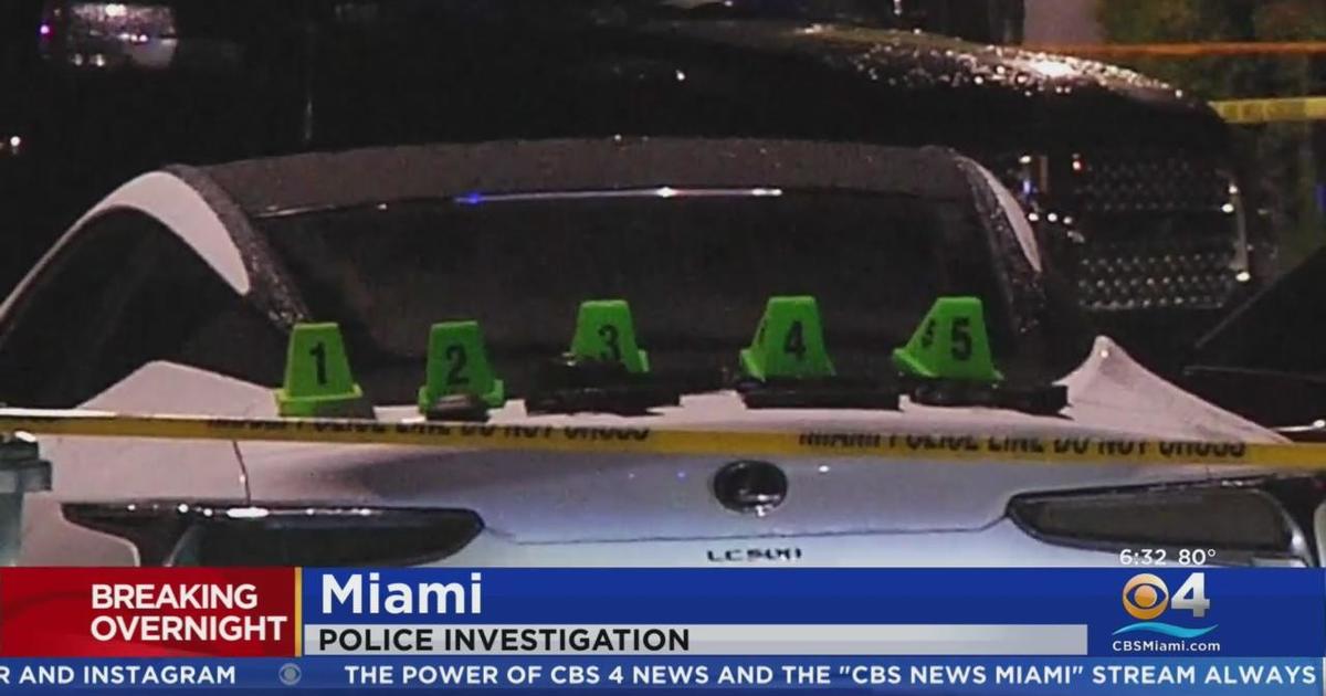 Gunfire Led To Miami Police Investigation In Model City Cbs Miami